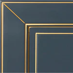 Blue Neptune Gold Thread