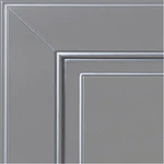 Smoke Grey Silver Thread