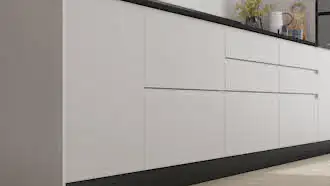 integrated kitchen handle